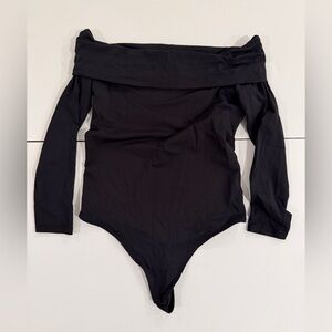 Aritzia Contour Black Bodysuit